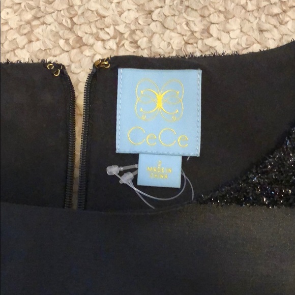 Black dress size 2 Cece - Picture 4 of 6